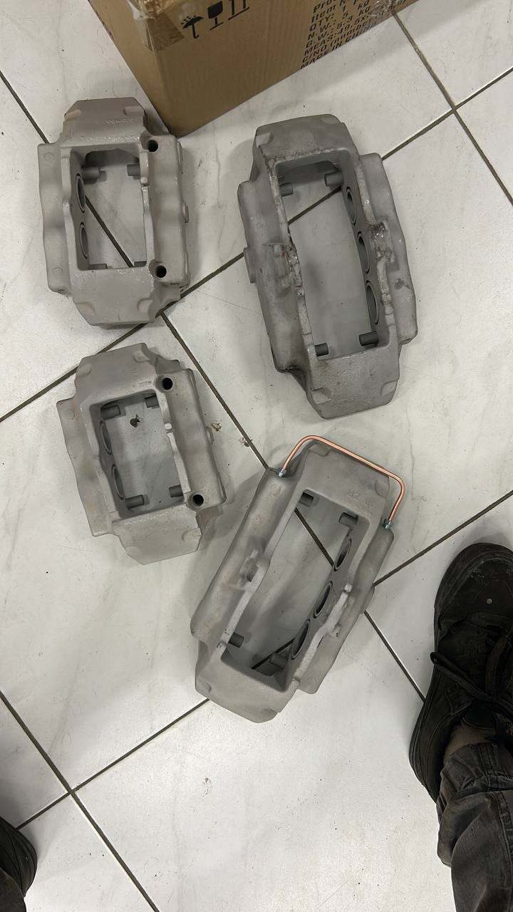 Подготовка посадочных мест суппорта Brembo
